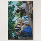 Frederic Bazille - de gezinshereniging Legpuzzel (Verticaal)