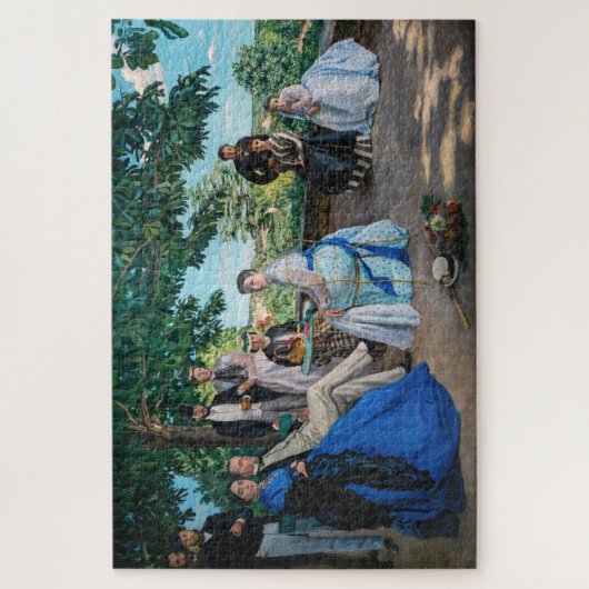 Frederic Bazille - de gezinshereniging Legpuzzel (Verticaal)