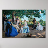 Frederic Bazille - de gezinshereniging Poster (Voorkant)