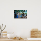 Frederic Bazille - de gezinshereniging Poster (Keuken)