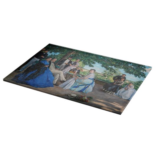 Frederic Bazille - de gezinshereniging Snijplank (Hoek)