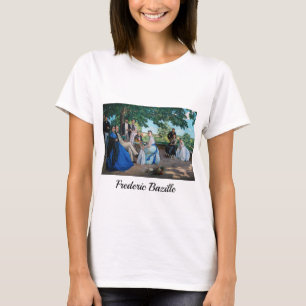 Frederic Bazille - de gezinshereniging T-shirt