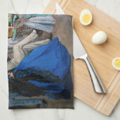 Frederic Bazille - de gezinshereniging Theedoek (Quarter Fold)