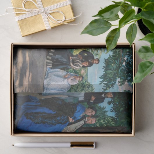 Frederic Bazille - de gezinshereniging Tissuepapier (Geschenk)