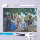 Frederic Bazille - de gezinshereniging Tissuepapier (Craft)