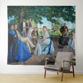 Frederic Bazille - de gezinshereniging Wandkleed (In Situ (horizontaal))