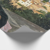 Frederic Bazille - de roze dress Cadeaupapier (Hoek)