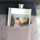 Frederic Bazille - de roze dress Flacon (Voorbeeld)