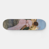 Frederic Bazille - de roze dress Persoonlijk Skateboard (Horizontaal)