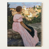 Frederic Bazille - de roze dress Planner (Achterkant)