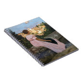 Frederic Bazille - De Roze Jurk Notitieboek (Rechterzijde)