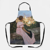 Frederic Bazille - De Roze Jurk Schort (Voorkant)