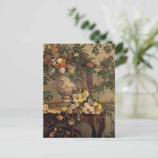 Frederic Bazille- Flowers Briefkaart (Staand voorkant)