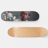 Frederic Bazille - Jonge vrouw met pioenrozen Persoonlijk Skateboard (Horizontaal)