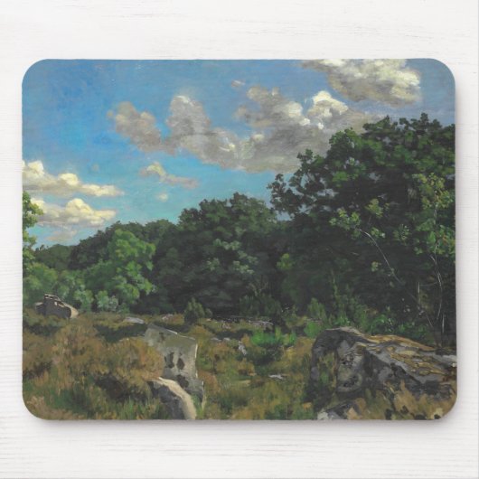 Frederic Bazille - Landschap in Chailly Muismat (Voorkant)