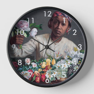 Frederic Bazille - Young Woman with Peonies