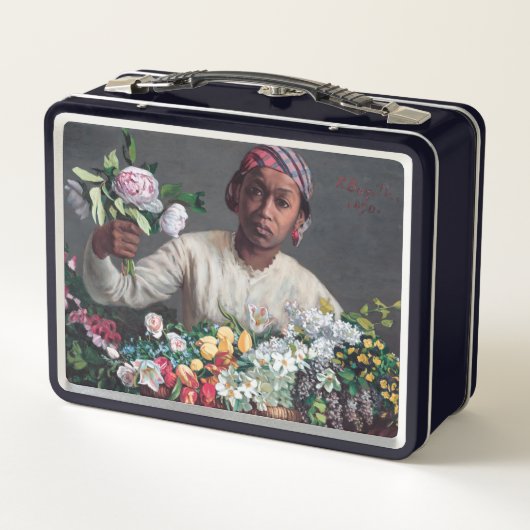 Frederic Bazille - Young Woman with Peonies (Achterkant)