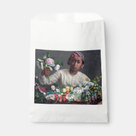 Frederic Bazille - Young Woman with Peonies Bedankzakje