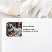 Frederic Bazille - Young Woman with Peonies Etiket (Insitu)