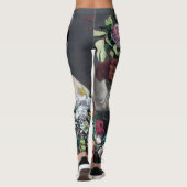 Frederic Bazille - Young Woman with Peonies Leggings (Achterkant)