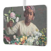 Frederic Bazille - Young Woman with Peonies Luchtverfrisser (Links)