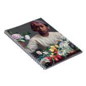 Frederic Bazille - Young Woman with Peonies Notitieboek (Rechterzijde)