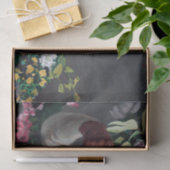 Frederic Bazille - Young Woman with Peonies Tissuepapier (Geschenk)