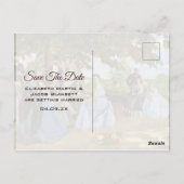 Frédéric Bazille's familiereünie Save the Date Briefkaart (Achterkant)