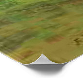 Frédéric Bazille's Paysage au bord du Lez Poster (Hoek)