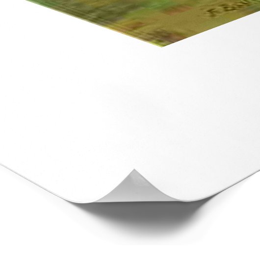 Frédéric Bazille's Paysage au bord du Lez Poster (Hoek)