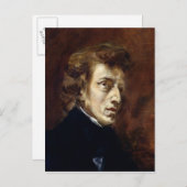 Frederic Chopin 1838 Briefkaart (Voorkant / Achterkant)