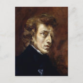 Frederic Chopin 1838 Briefkaart (Voorkant)