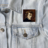 Frederic Chopin 1838 Vierkante Button 5,1 Cm (In situ)