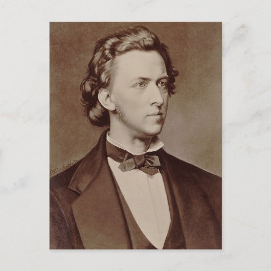 frederic chopin briefkaart (Voorkant)