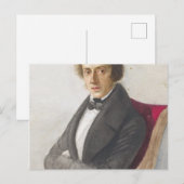 Frédéric Chopin Briefkaart (Voorkant / Achterkant)