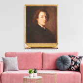 Frederic Chopin Canvas Afdruk (Insitu (Woonkamer))