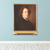 Frederic Chopin Canvas Afdruk (Insitu (Houten vloer))