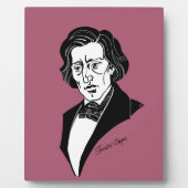 Frederic Chopin Fotoplaat (Voorkant)