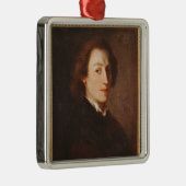 Frederic Chopin Metalen Ornament (Rechts)