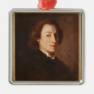 Frederic Chopin Metalen Ornament