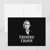 Frederic Chopin Portrait Briefkaart (Voorkant / Achterkant)