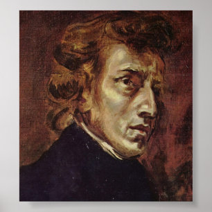 Frédéric Chopin Portrait Poster