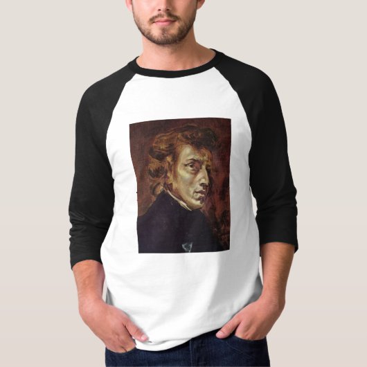 Frédéric Chopin Portrait T-shirt (Voorkant)