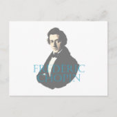 Frédéric Chopin portret Briefkaart (Voorkant)