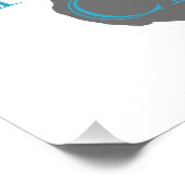 Frédéric Chopin portret Poster (Hoek)