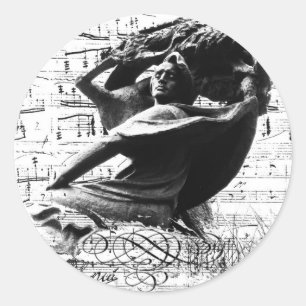 Frederic Chopin Ronde Sticker