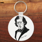 Frederic Chopin Sleutelhanger (Voorkant)