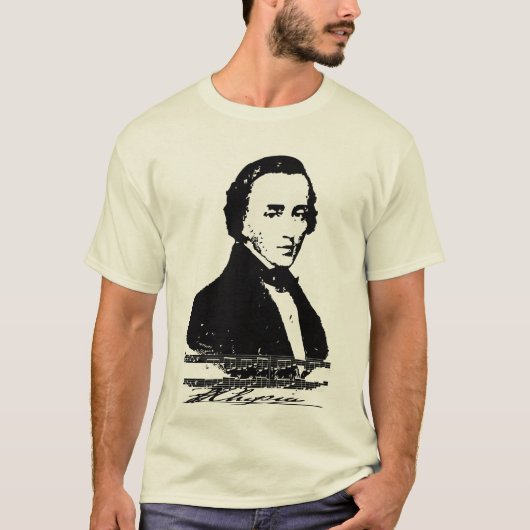 FREDERIC CHOPIN T-SHIRT (Voorkant)