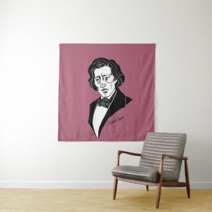 Frederic Chopin Wandkleed
