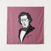 Frederic Chopin Wandkleed (Voorkant)